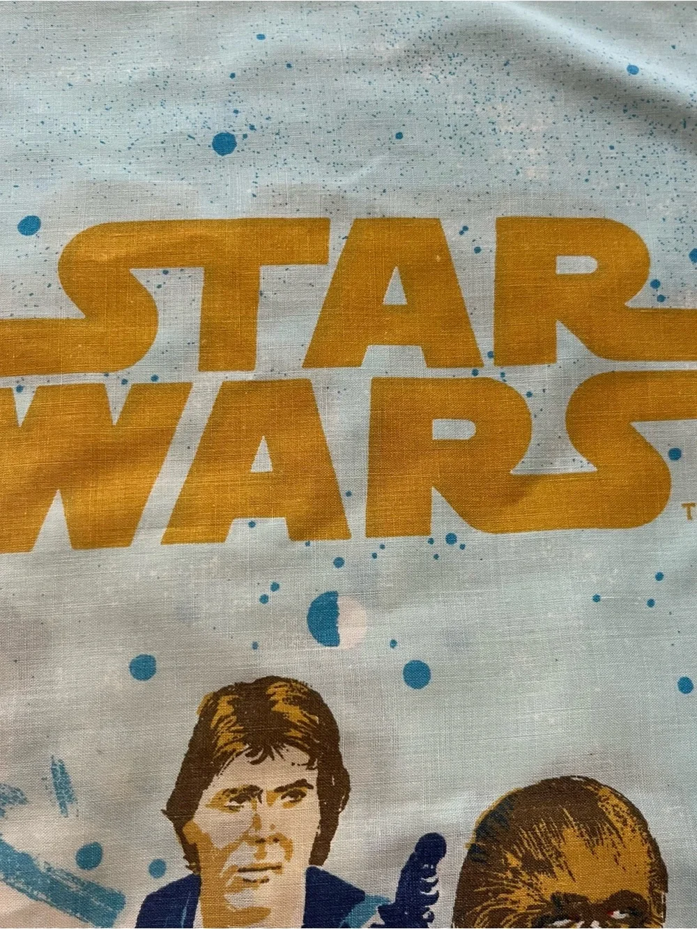 Vintage 1977 Star Wars A New Hope Pillowcase (1) - Picture 4 of 5